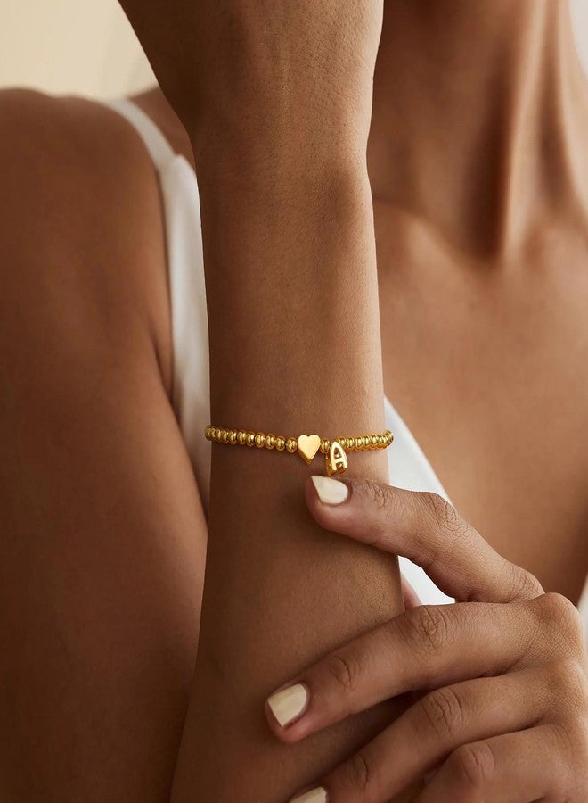 M MOOHAM Gifts for Teen Girls - 6 7 8 9 10 11 12 13 14 15 16 Year Old Girl Birthday Gifts for Teen Tween Kids Gold Initial Heart M Charm Bracelet Jewelry - Image 3