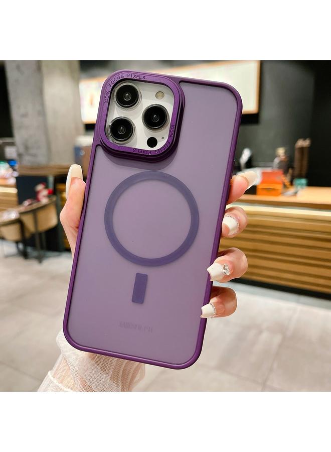 اس-توب جراب هاتف من الأكريليك MagSafe مصنوع من المعدن الصناعي غير اللامع لهاتف iPhone 14 Pro - Image 1