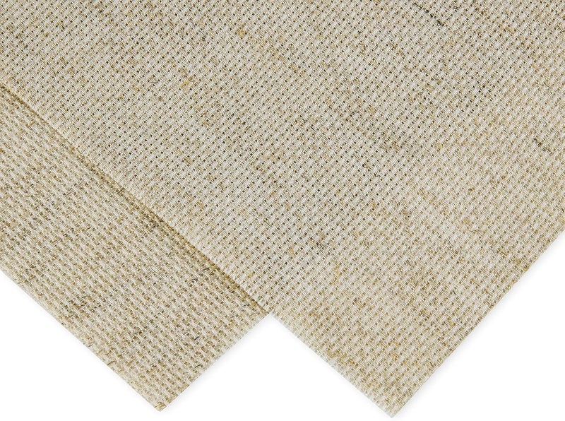 CANFOISON Aida Cloth Big Size 14 Count Natural Oatmeal Cross Stitch Fabric 60 inch by 36 inch 60 inch by 1 Yard - Image 4