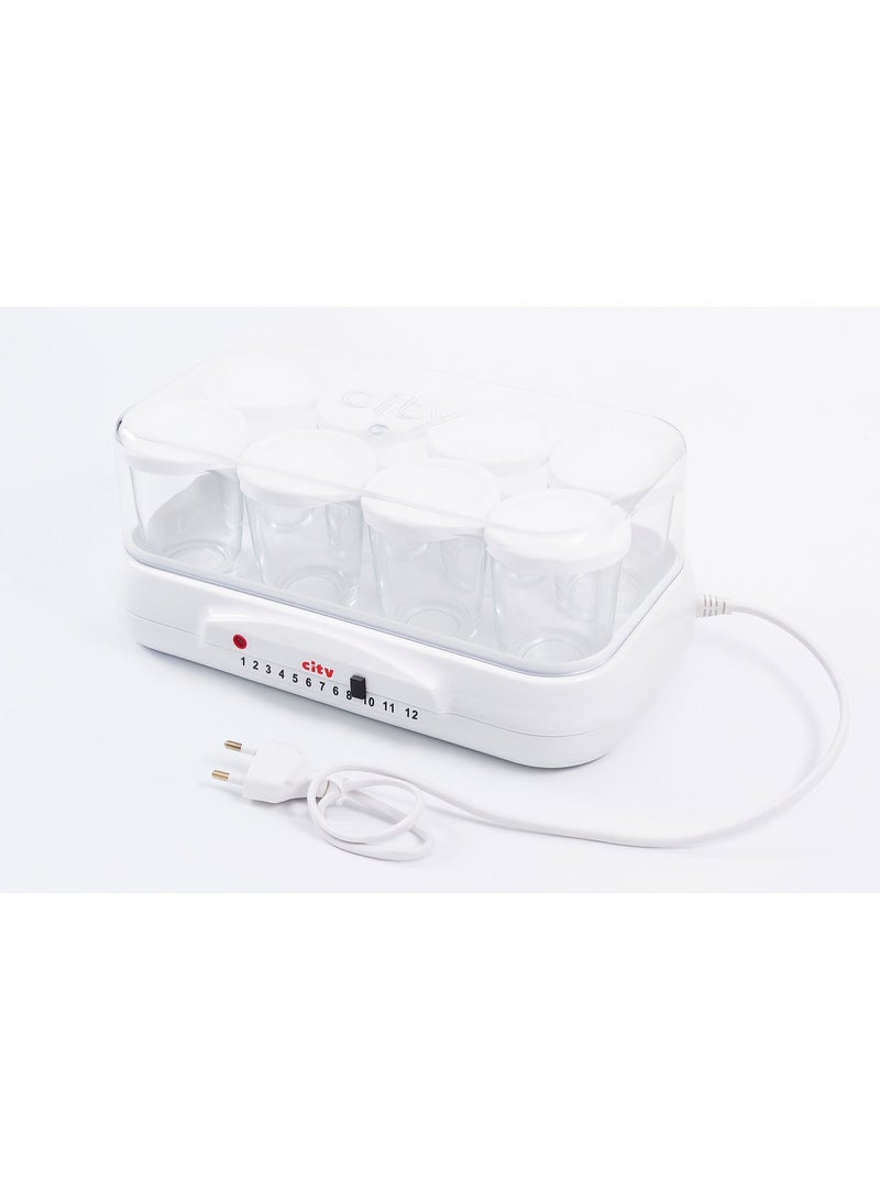 سيتي ماكينه صنع الزبادى 8 كوبايات 10 وات - Image 2