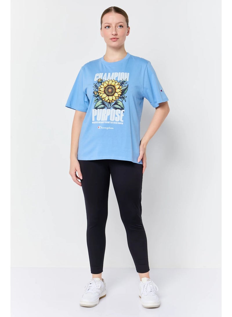 Champion Women Sportswear Fit Short Sleeve Purpose Outdoor T-Shirt, Dusk Blue - Image 2