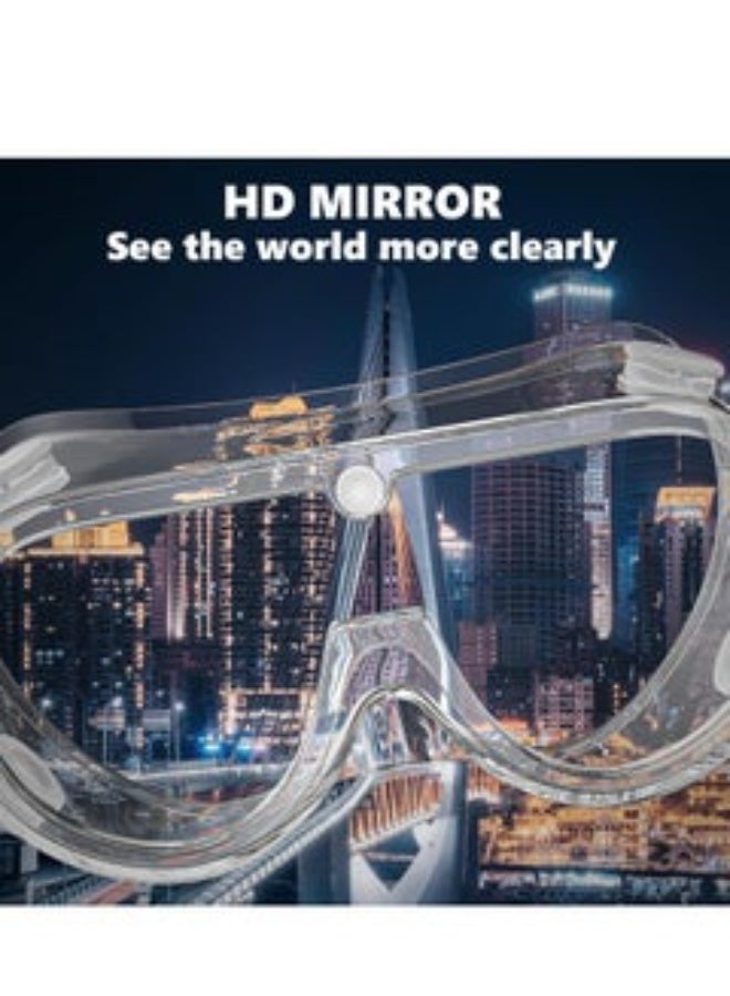 Complete Protective Safety Kit – Half-Face Respirator Mask + Anti-Fog Safety Goggles - Image 2