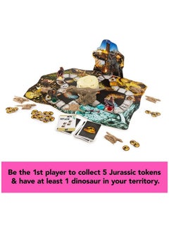 Spin Master Games Jurassic World Dominion Stomp N’ Smash Board Game Sensory Dinosaur Toy With Kinetic Sand Jurassic Park Movie Family Game For Kids Ages 5 & Up  - Image 5