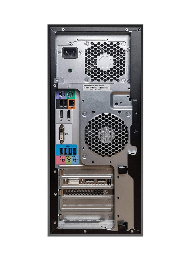 HP Z240 Desktop PC With Core i7-6700K Processor/8GB RAM/1TB HDD/Intel HD Graphics P630 Black - Image 2