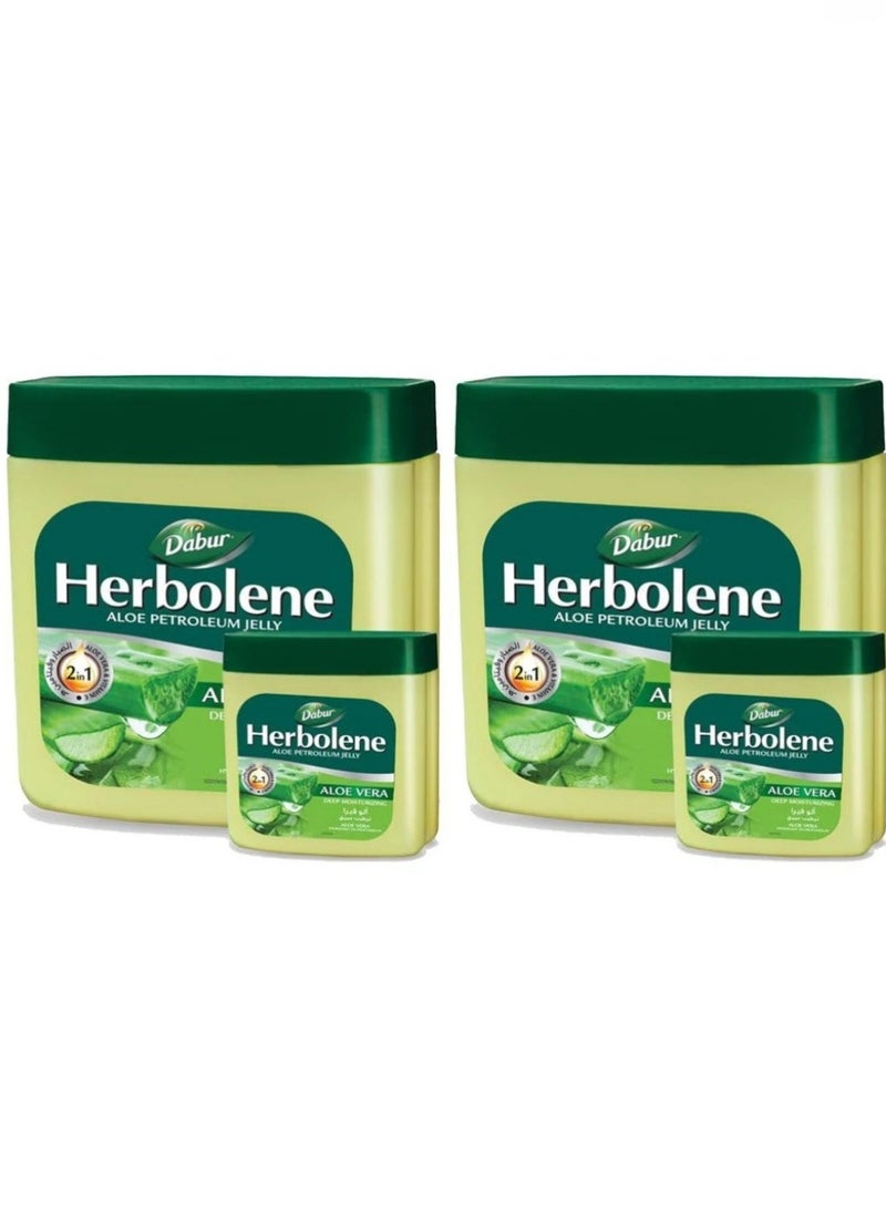 دابر جل دابر هيربولين بتروليوم الصبار - 425 مل + 115 مل (2 قطعة)