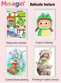 MEBEGIN 228 Art Supplies, Drawing Kit with Double Sided Trifold Easel, Deluxe Colouring Art Set with 30 Drawing Paper and Rich Drawing Accessaries, Easy to Carry, Ideal Gift for Beginners and Kids Aged 3+  - Image 4
