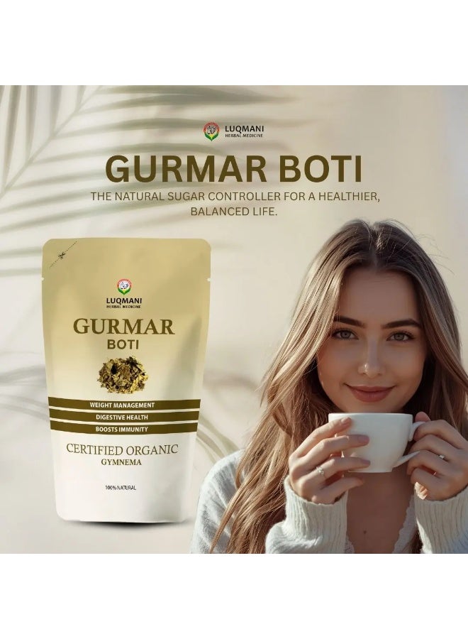 Luqmani Herbs Gurmar Boti Gymnema 100 gm Raw - Image 3