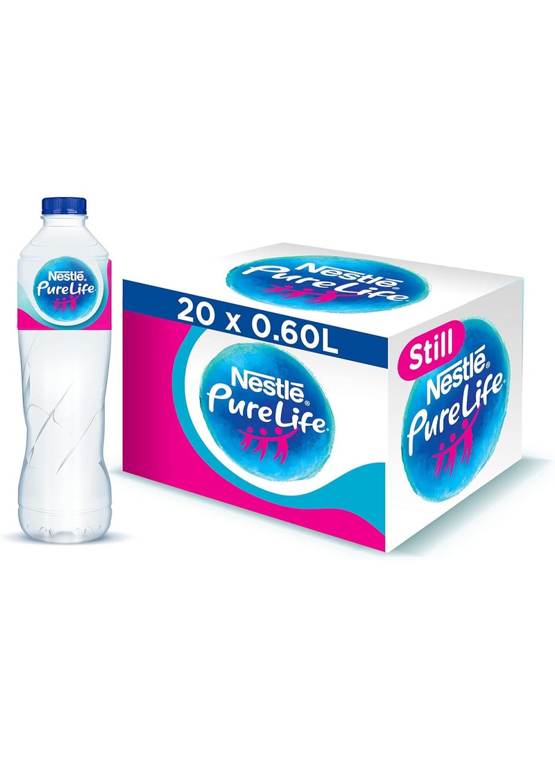 Nestlé Pure Life Water Carton set of 20 bottle X 0.60 L