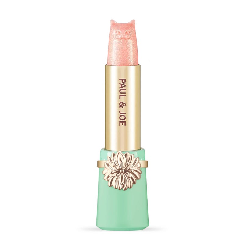 Paul & Joe Pearl Lipstick Refill 402, Light Pink, Glossy Finish with Champagne & Gold Shine, Hydrating for Dry Lips with Jojoba Oil & Orange Flower Water, Case Sold Separately, 0.10 oz - Image 1