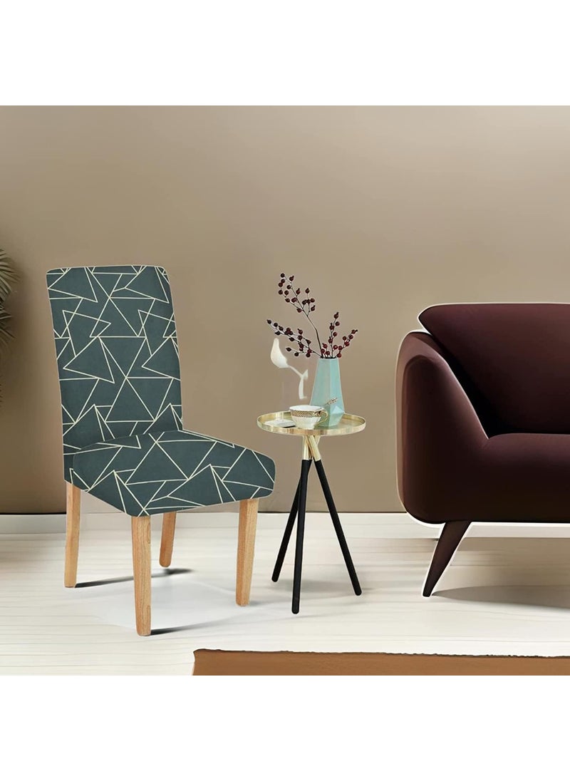 Cloud Search Cloud Search Polyester Dinning Table Chair Cover Stretchable Dining Table Cover Removable Washable Chair Cover Seat Protector Slipcover  - Image 4