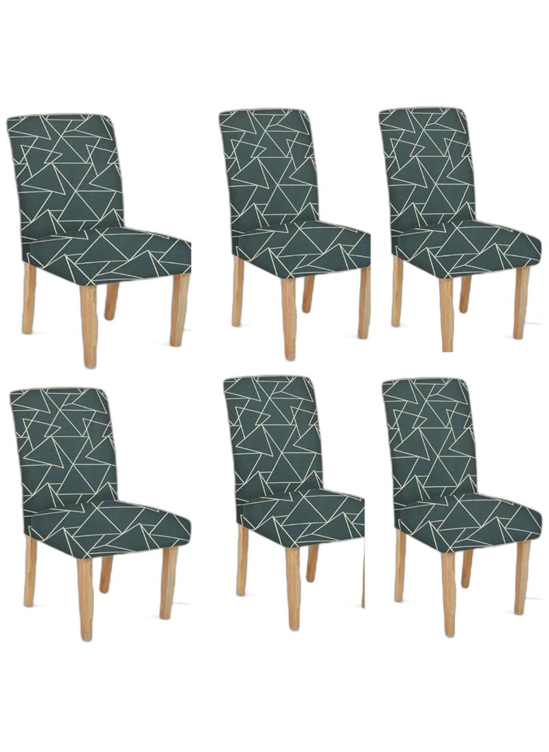 Cloud Search Cloud Search Polyester Dinning Table Chair Cover Stretchable Dining Table Cover Removable Washable Chair Cover Seat Protector Slipcover  - Image 1