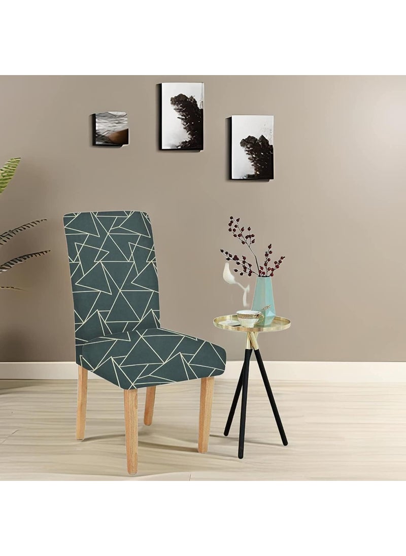 Cloud Search Cloud Search Polyester Dinning Table Chair Cover Stretchable Dining Table Cover Removable Washable Chair Cover Seat Protector Slipcover  - Image 3
