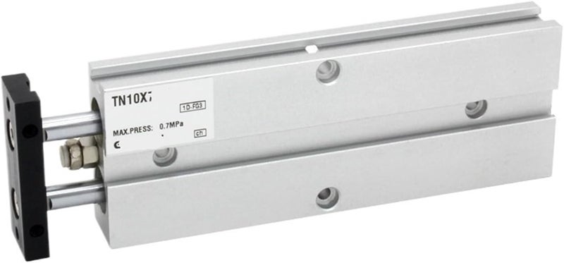 TN16X20S Double Rod Cylinder TN Double Acting bore 16mm Stroke 10-200 Cylinder with Magnet TN16X10S TDA16X20S TN16X50S (Color : TN16X75-S) - Image 1