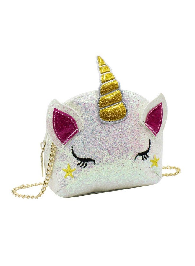 RARITYUS RARITYUS Kids Rainbow Cute Unicorn Crossbody Purse Sequins Shoulder Bag Gift for Little Girls  - Image 3