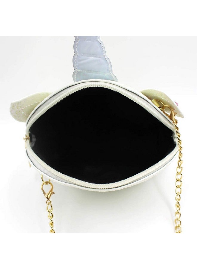 RARITYUS RARITYUS Kids Rainbow Cute Unicorn Crossbody Purse Sequins Shoulder Bag Gift for Little Girls  - Image 5