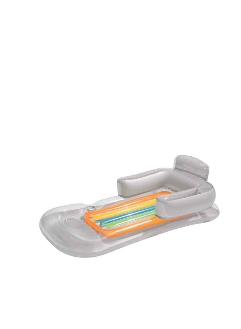 Bestway Designer Inflatable Pool Lounger – Stylish Blue Floating Chair for Ultimate Relaxation - Image 4