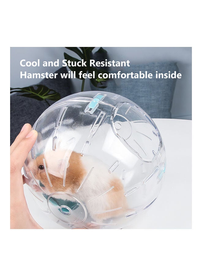 إسكدنيا كرة تمارين رياضية للهامستر أزرق/ أبيض - Image 2