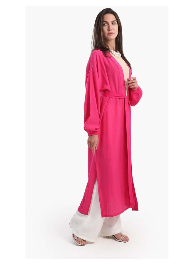 Carina Summer Cardigan with Elastic Cuffs - Image 2