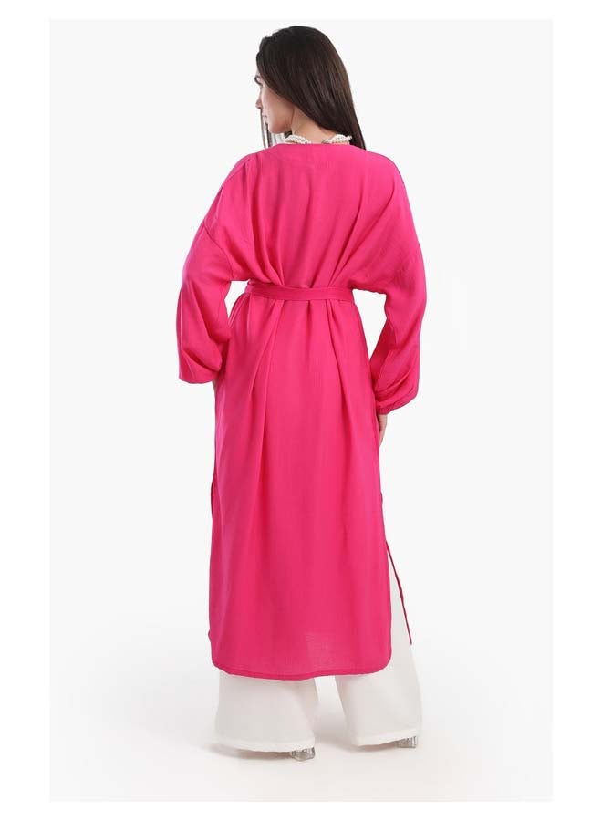 Carina Summer Cardigan with Elastic Cuffs - Image 3