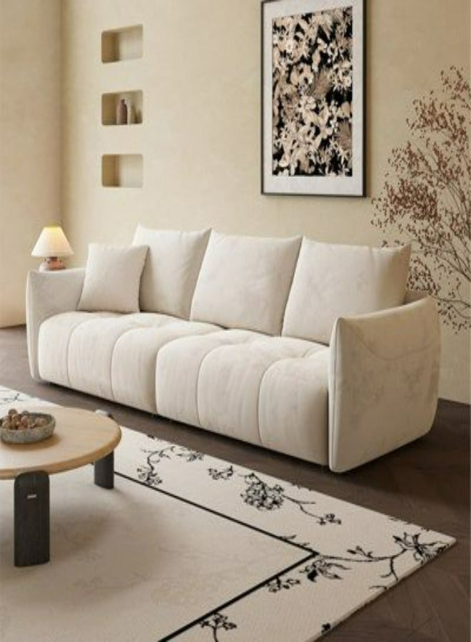 HODGE Corner sofa, size 300x200, gray color, made of durable Swedish wood and Super Soft fabric, Safa Al Madinah - Image 1