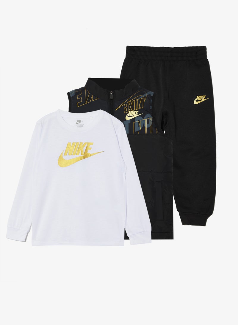 نايكي طقم ملابس أطفال من  قطع: سترة وسروال - Image 1