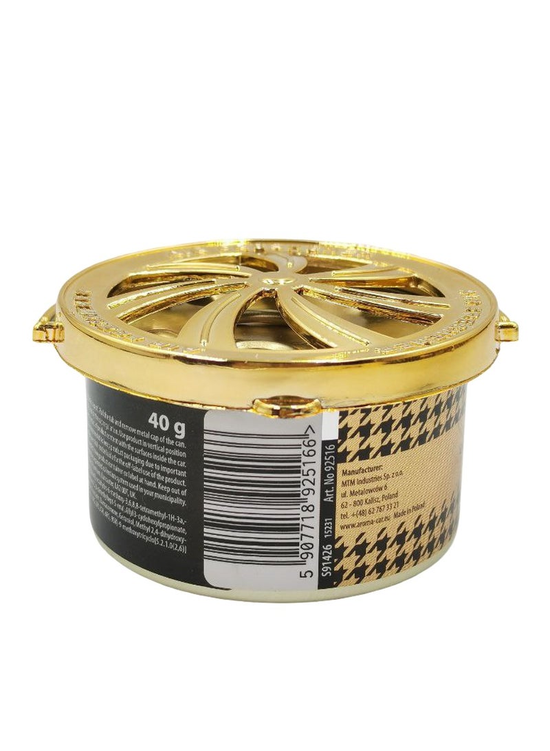 Aroma Car Dashboard Perfume Gold 40g – Long-Lasting air Freshner, Adjustable Fragrance, Leak-Proof Design - Image 3