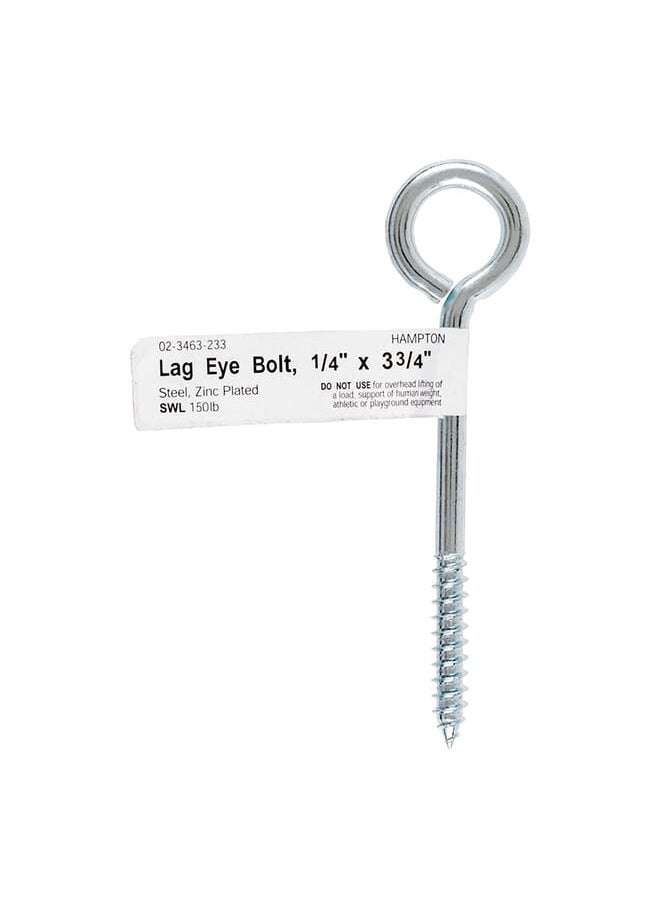 Zinc Plated Lag Thread Eye Bolt Silver 1/4 X 3-3/4Inch - pzsku/Z0E6F0F69ED1EC888A1E0Z/45/_/1693277898/caa69b3f-522a-4990-ab1e-1a56e4dcf505