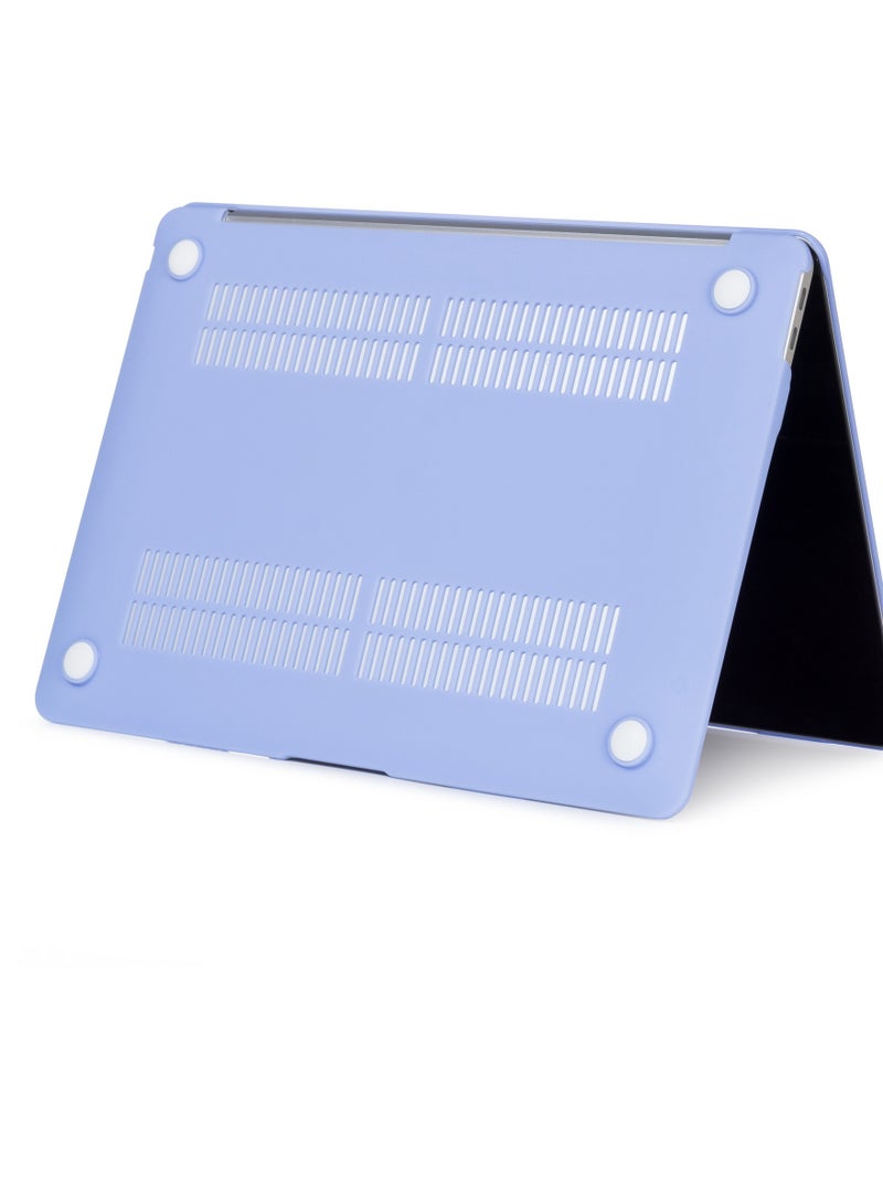 Matte Designer Hard Case compatible with Macbook new air 15" Inch A2941 / A3114 - Far peak blue - Image 3