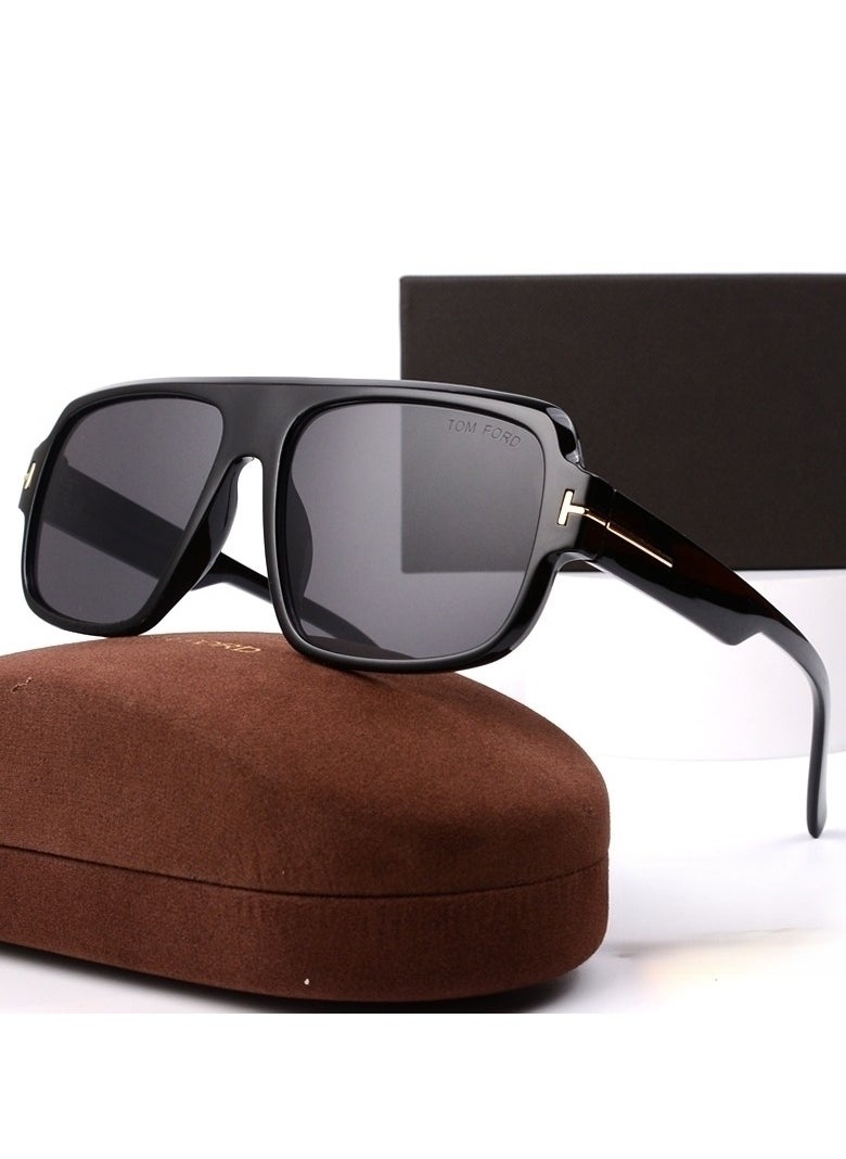TF Stylish Sunglasses Trendy UV Protection Shades for Men & Women Polarized Lens for Clear Vision Lightweight & Comfortable for All-Day Wear  - Image 4