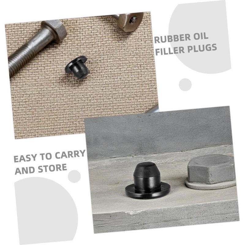 Yarn 12pcs Jack Oil Seal Plugs Oil Plugs For Floor Jack Car Repair Construction Tool Replacement Kit - Image 4