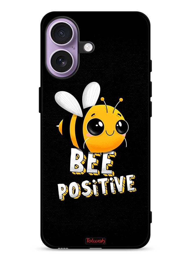 Tolwak Apple iPhone 17 Protective Case Cover Bee Positive - Image 1
