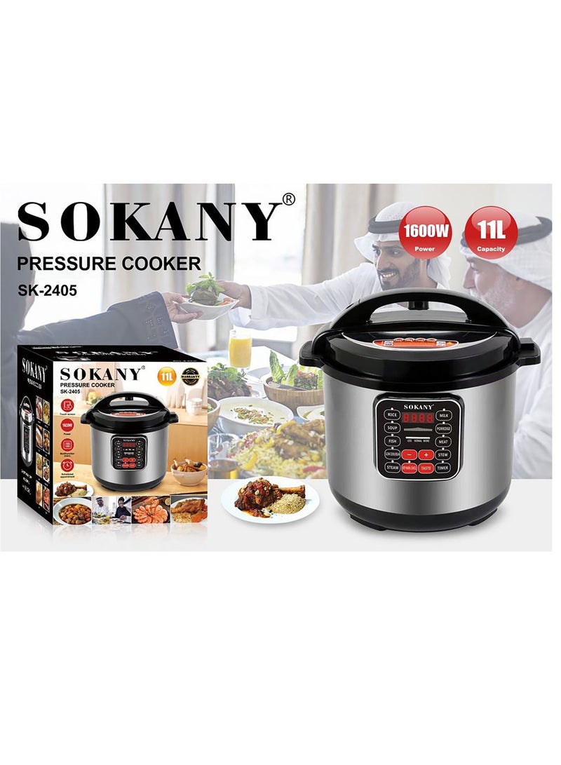 سوكاني SK-2405 حله طهى ضغط سوكانى 11لتر 1600وات  - Image 1