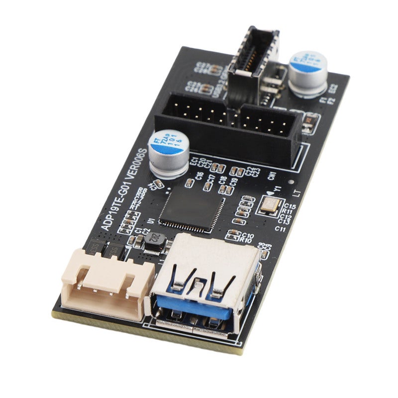 USB 3.2 Gen1 To Type E Adapter 19Pin Converter Fast Data Transfer - Reinforced Durability USB Front Panel Converter for DIY Computer Build - Image 5
