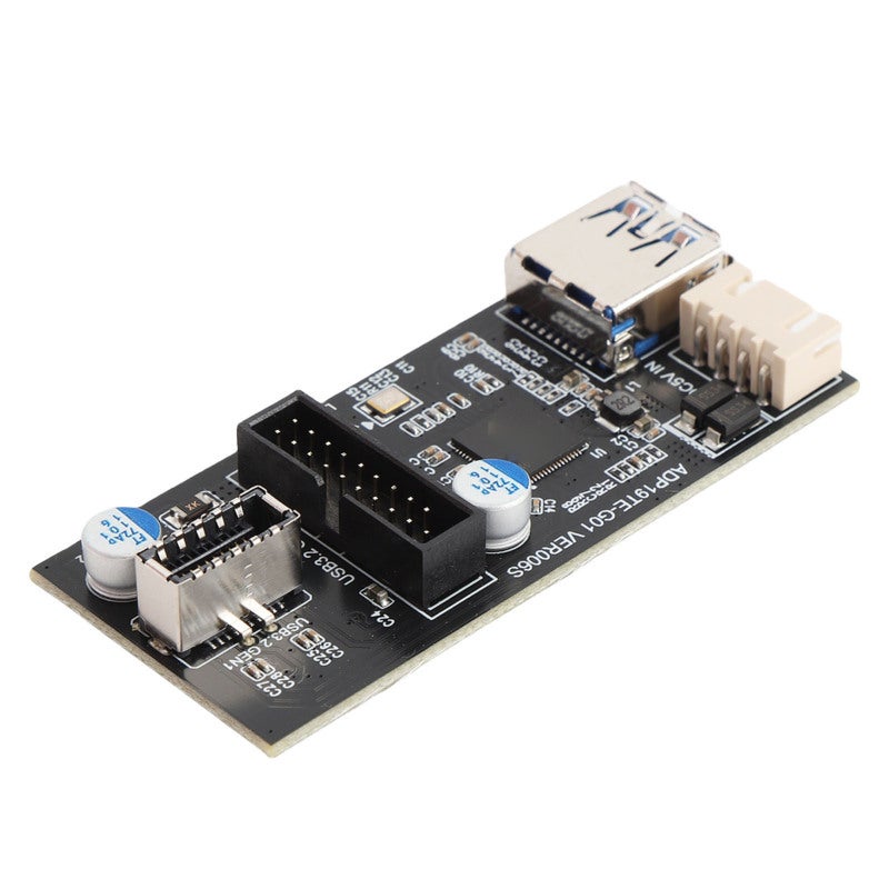USB 3.2 Gen1 To Type E Adapter 19Pin Converter Fast Data Transfer - Reinforced Durability USB Front Panel Converter for DIY Computer Build - Image 2