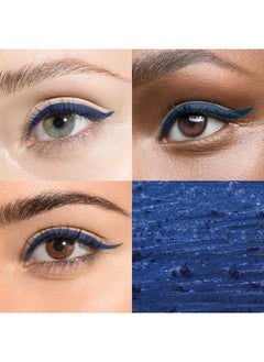 Julep When Pencil Met Gel Sharpenable MultiUse Longwear Eyeliner Pencil Cobalt Blue Shimmer TransferProof High Performance Liner  - Image 3