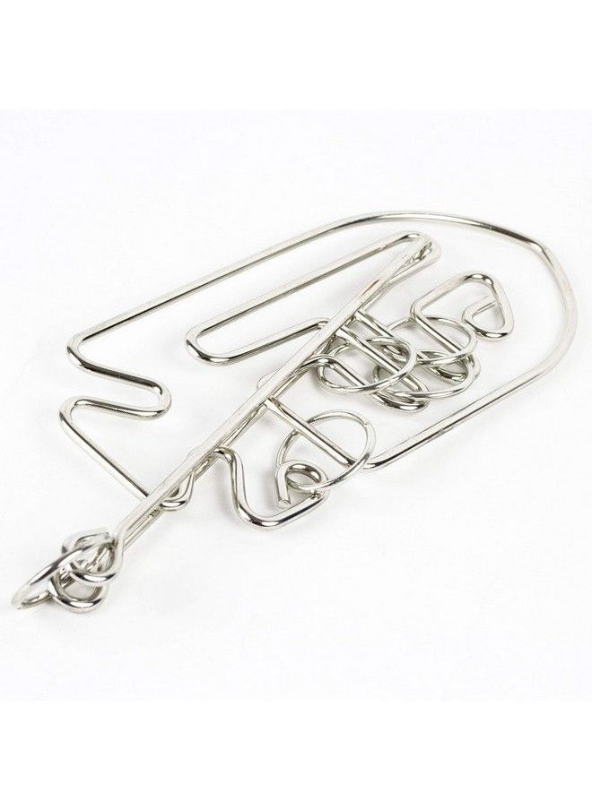 The Einstein Collection Einstein’S Fish/Metal Entanglement Puzzle/Interlocking Brain Teaser/Professor Puzzle 3D Brain Teaser Puzzle