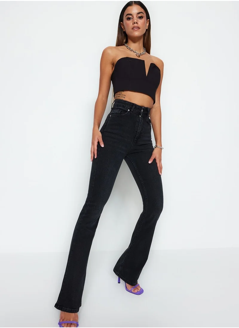 trendyol High Waist Flared Jeans