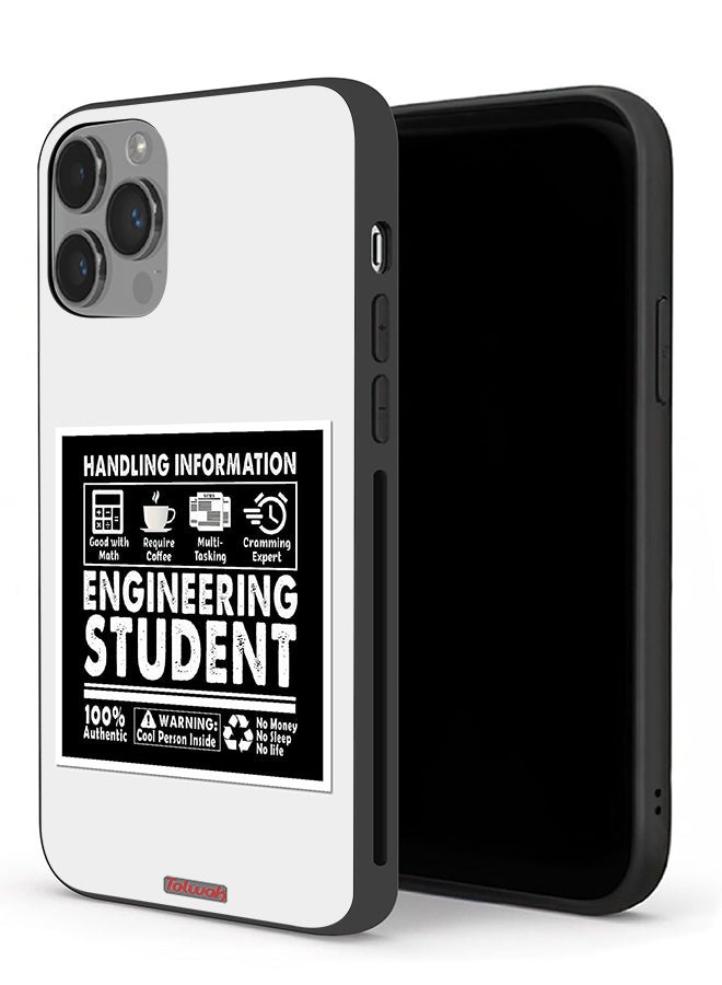 Tolwak Apple iPhone 14 Pro Protective Case Engineering Student Sticker - Image 1
