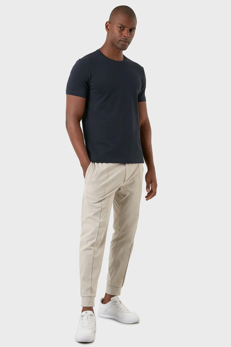 Exxe Cotton Regular Fit Crew Neck Basic T Shirt Men's T Shirt MODJ000B