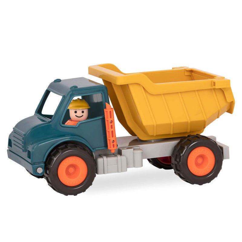 Battat â€“ Yellow Dump Truck â€“ Classic Toddler Trucks â€“ Kids Construction Toys â€“ Soft Rubber Wheels â€“ 18+ Months â€“ Dump Truck - Image 2