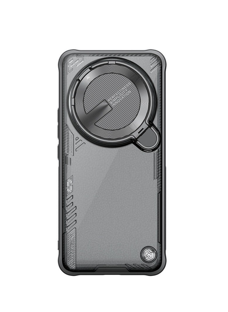 General Suitable for Xiaomi 14 Ultra phone case, mecha style metal mirror cover bracket, anti-drop protective case  - Image 1