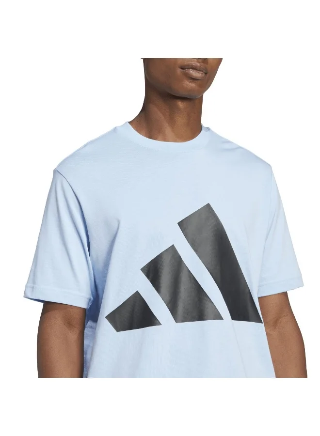 Adidas adidas essentials big logo single men graphic t-shirt