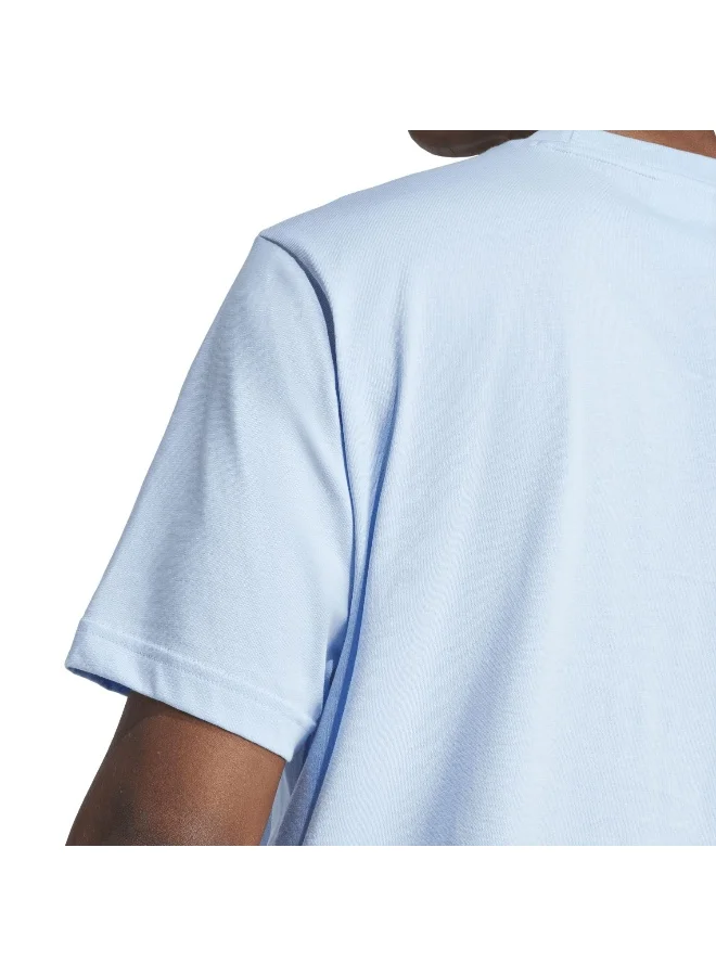Adidas adidas essentials big logo single men graphic t-shirt