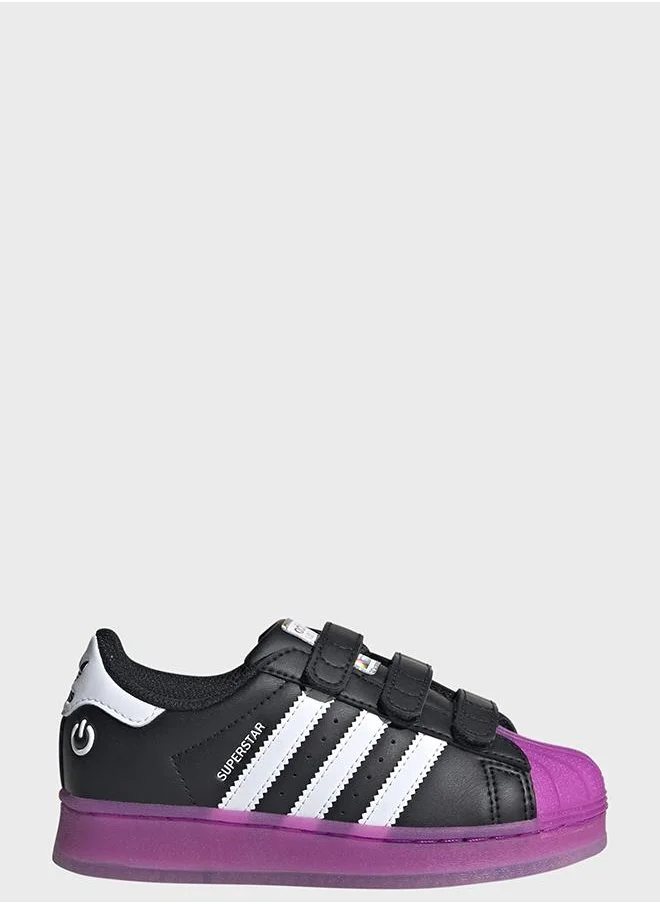 Adidas Superstar LED Lights Comfort Closure Shoes Kids
