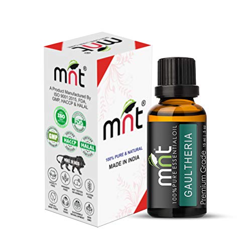 MNT Gaultheria (WinterGreen) Essential Oil 100% Pure Natural Therapeutic Grade Ideal For Massage Over Skin (15ML) - Image 2