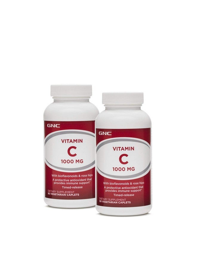 GNC Vitamin C 1000 MG - Twin Pack - Image 1