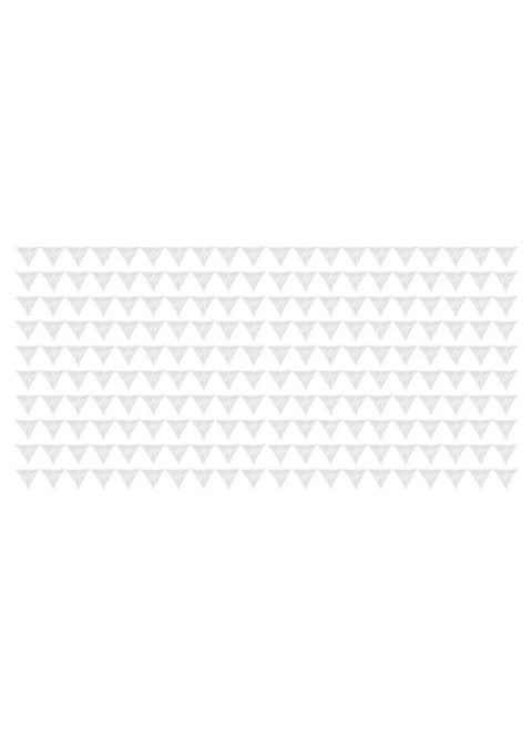 200pcs Inside Corner Dust Guards Clear Triangular Anti Collision Dust Proof Table Corner Guards for Stairs Closets Cabinets Drawers