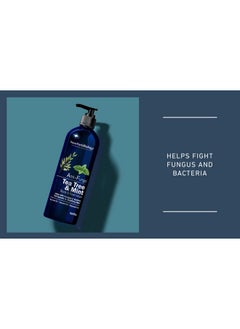 NEW YORK BIOLOGY THE ULTIMATE COSMECEUTICALS New York Biology Tea Tree Mint Body Wash for Men and Women - Moisturizing Body Wash Helps Fight Athletes Foot, Itchy Skin, Jock Itch, Toenail Fungus, Ringworm, Body Odor, Acne and Eczema - 16.9 Fl Oz  - Image 3
