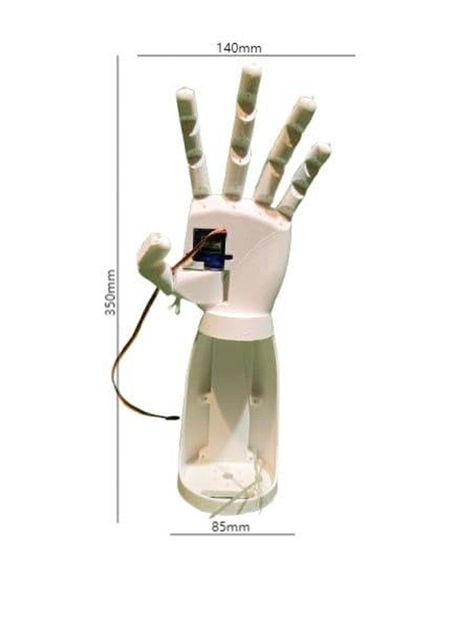 مجموعة أدوات تركيب يد اصطناعية مطبوعة بتقنية الطباعة ثلاثية الأبعاد من Testin Electronics - Image 3