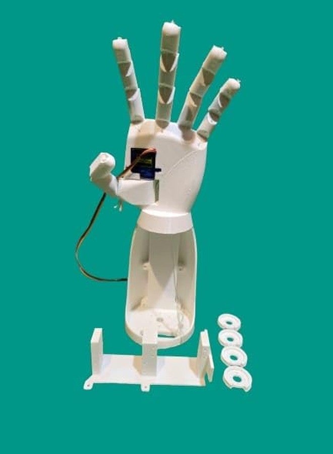 مجموعة أدوات تركيب يد اصطناعية مطبوعة بتقنية الطباعة ثلاثية الأبعاد من Testin Electronics - Image 5